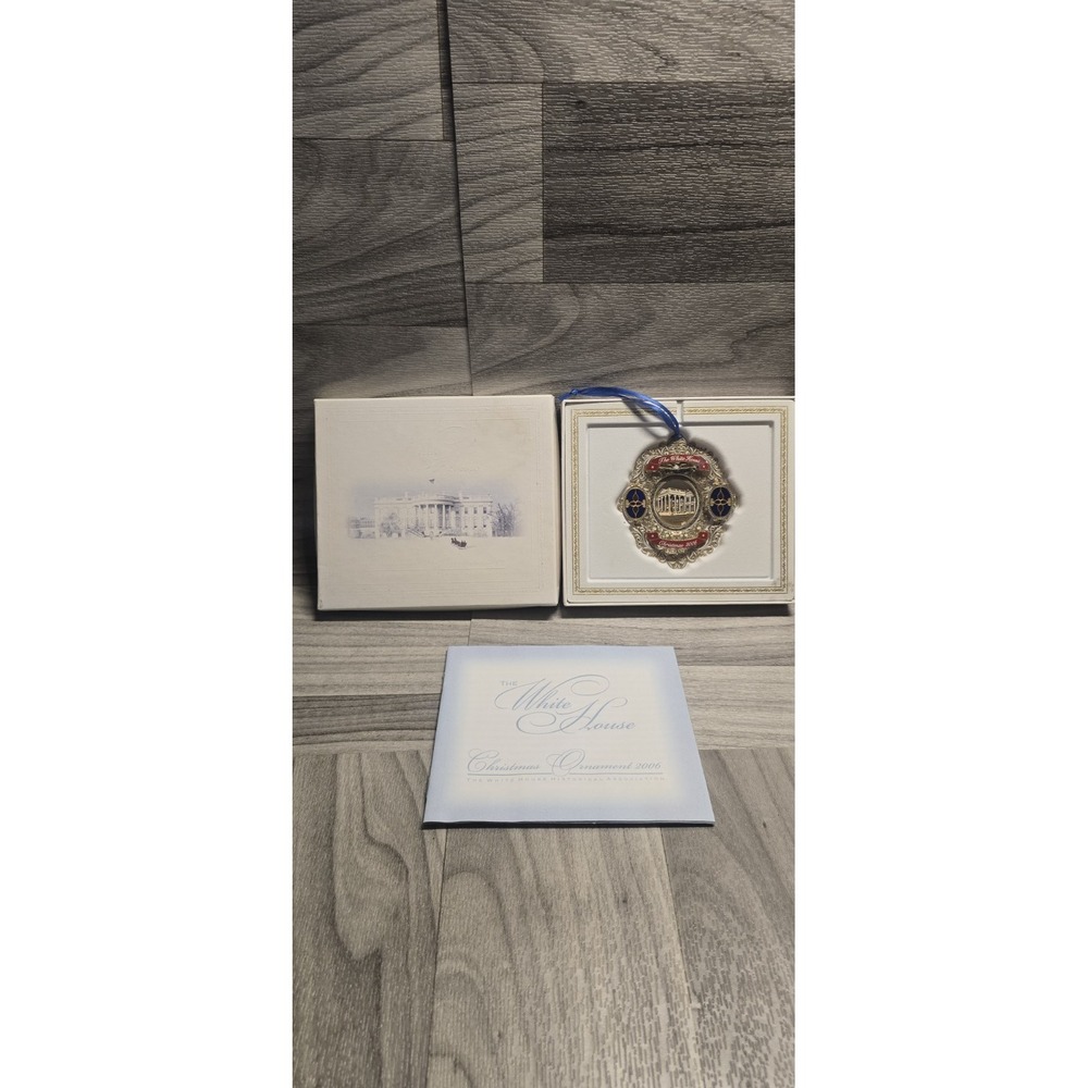 2006 The White House Historical Association Christmas Ornament NEW SKU U183